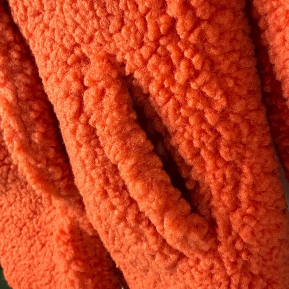 JouJou Girls Faux Fur Sherpa Coat Size L(14) - Picture 6 of 9